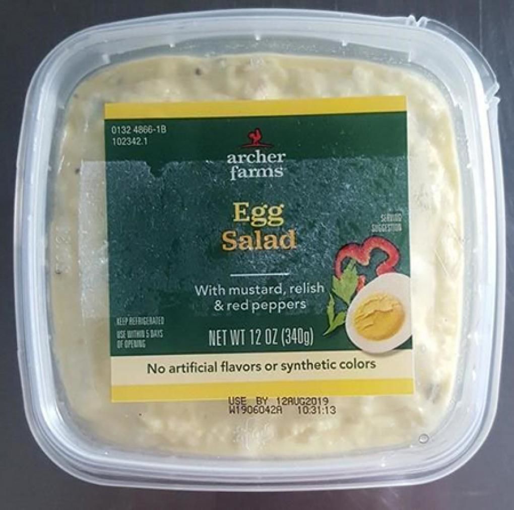 Recall egg salad